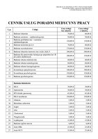 Załącznik nr 3 - Cennik usług Poradni Medycyny Pracy.pdf